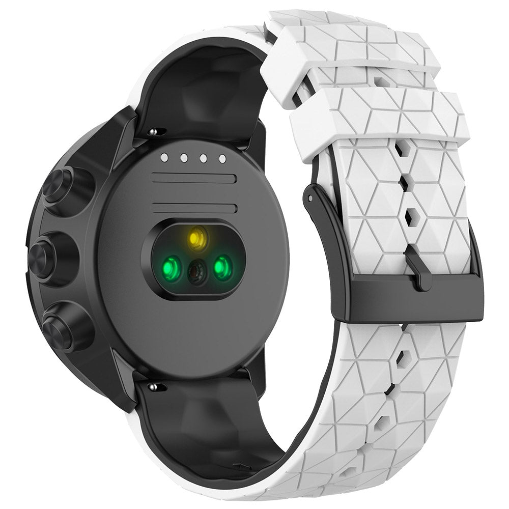 For Suunto 9 Suunto 9 Baro Spartan Sport Wrist HR Traverse Football Textured 24mm Silicone Watch Band Quick Release Wrist Strap Sports Watch Parts For Suunto 9 Suunto 9 Baro Spartan Sport Wrist HR Traverse Football Textured 24mm Silicone Watch Band Quick Release Wrist Strap Sports Watch Parts